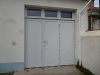 R&eacute;novation portail bois pr&eacute;-peint